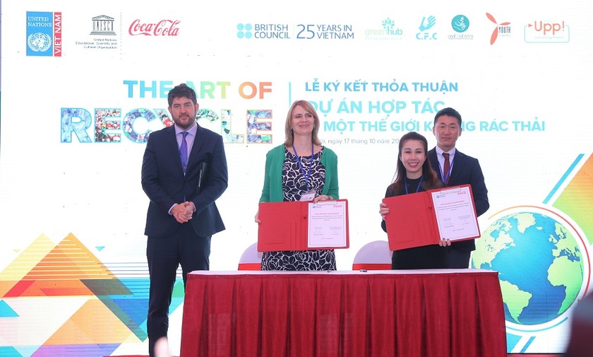 Coca-Cola đồng hành cùng Unesco trong phong trào chống rác thải nhựa