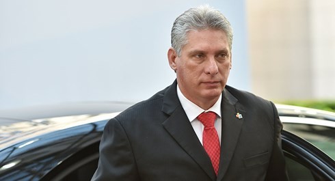 Chủ tịch Cuba Miguel Diaz-Canel. Ảnh: Sputnik/VOV