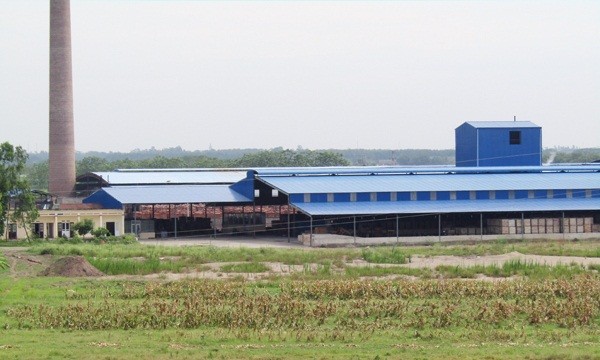 Nhà máy gạch của Công ty CP gạch Đại Hoàng