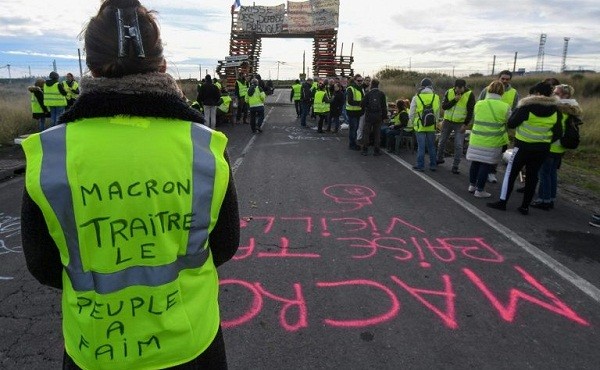 Người biểu tình tại Pháp