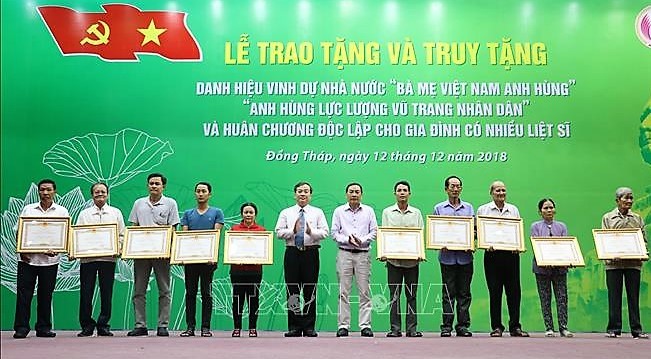 Đồng Tháp: Tặng, truy tặng danh hiệu "Bà mẹ Việt Nam anh hùng" cho 20 mẹ