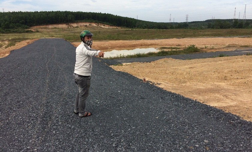 Dự án phân lô bán nền tại xã Tân An, huyện Vĩnh Cửu, tỉnh Đồng Nai vẫn là bãi đất ngổn ngang