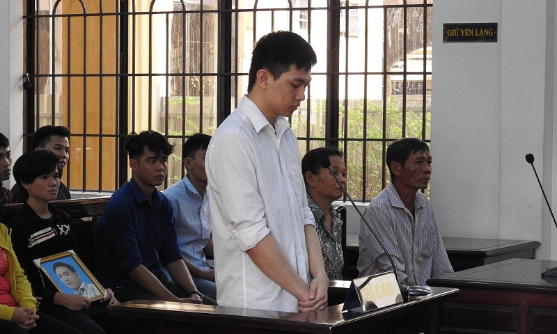 Bị cáo Minh tại phiên xử trả hồ sơ điều tra bổ sung ngày 23/11