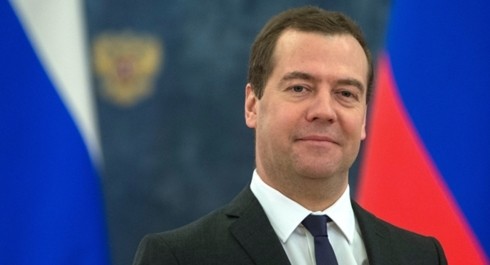 Thủ Tướng Nga Medvedev. Ảnh: Reuters/VOV