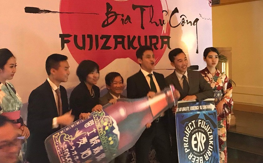 Bia thủ công FujiZakura có mặt tại Việt Nam vào đầu năm 2019