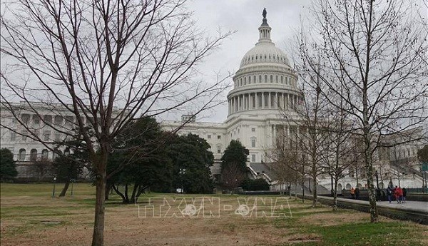  Tòa nhà Quốc hội Mỹ tại Washington D.C, ngày 5/1/2019. Ảnh: THX/TTXVN