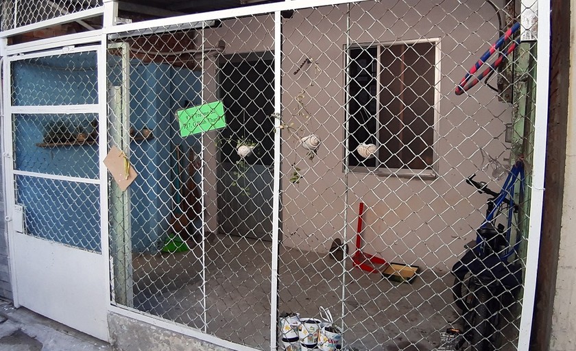 Căn nhà số 92/2 đường Trường Sa, phường 17, quận Bình Thạnh, TP HCM hiện đang bị nhóm người lạ chiếm giữ