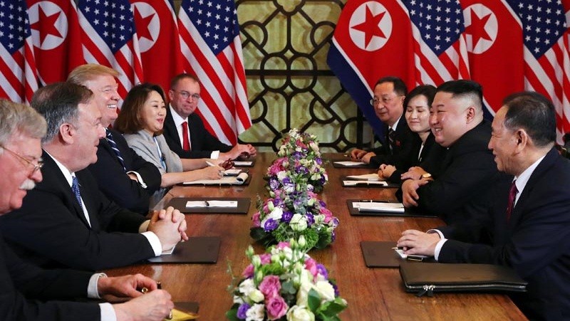 Phái đoàn Mỹ - Triều Tiên tại hội nghị thượng đỉnh tại Hà Nội