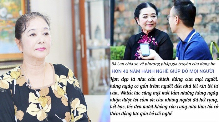 Nghệ sĩ ưu tú Thanh Loan bức xúc vì bị một doanh nghiệp lợi dụng hình ảnh để trục lợi