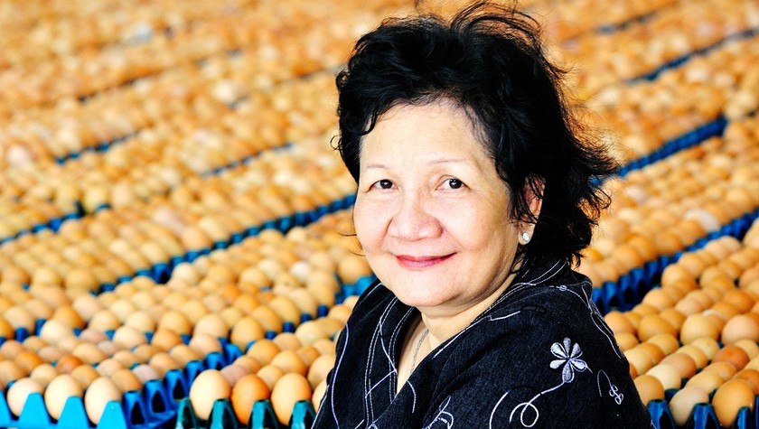 Bà Phạm Thị Huân, Tổng Giám đốc Công ty Cổ phần Ba Huân