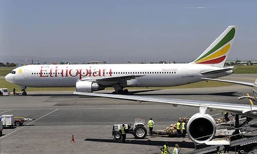 Một chiếc Boeing 737 của hãng Ethiopian Airlines