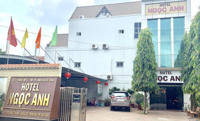 Khách sạn Ngọc Anh do bà Phạm Thị Huấn làm chủ cơ sở
