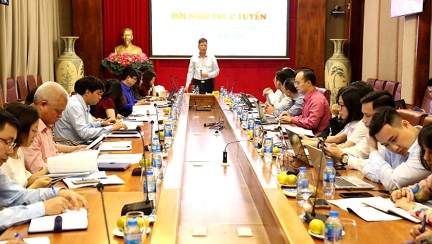 Bộ trưởng Đào Ngọc Dung phát biểu tại buổi làm việc với BHXH Việt Nam