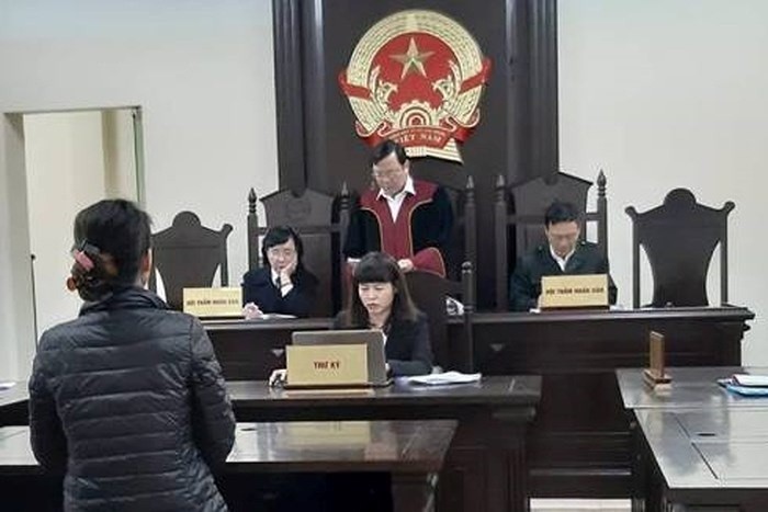 Tại phiên tòa sơ thẩm, bị cáo Hoa bị kết án 7 năm tù về tội “cướp tài sản”
