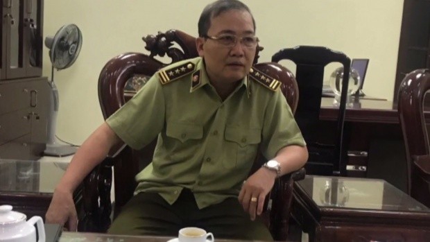 Ông Đinh Văn Dương, Quyền Cục trưởng Cục QLTT tỉnh Hà Nam