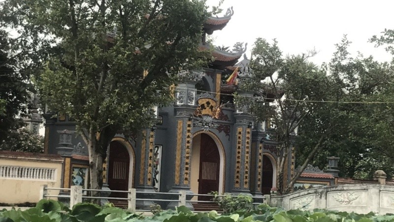 Một góc chùa Cảm Ứng thôn Nghĩa Lập, xã Phù Khê, thị xã Từ Sơn