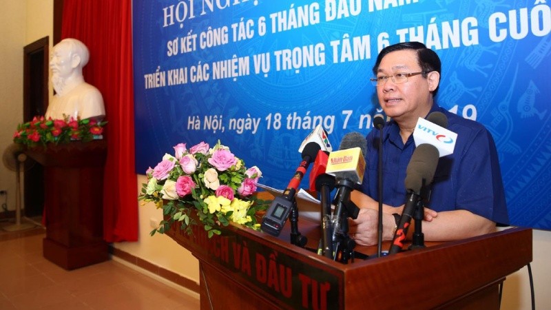 Phó Thủ tướng Vương Định Huệ phát biểu chỉ đạo Hội nghị. Ảnh: Lê Tiến