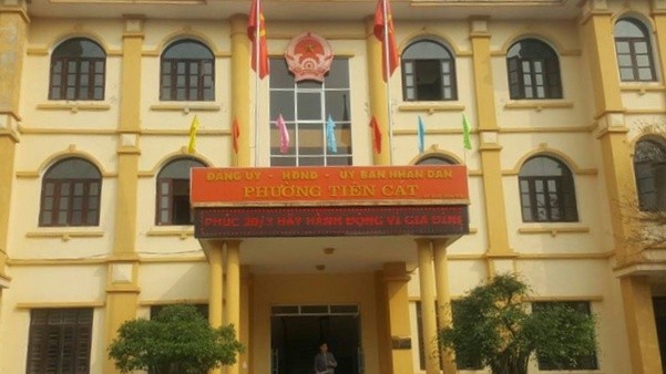 Trụ sở UBND phường Tiên Cát (TP Việt Trì, Phú Thọ)