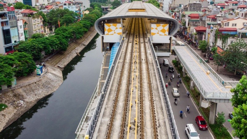 Dự án đường sắt Cát Linh- Hà Đông xây dựng nhiều năm chưa hoàn thành