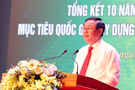 Phó Thủ tướng Vương Đình Huệ phát biểu tại Hội nghị. Ảnh: VGP/Thành Chung