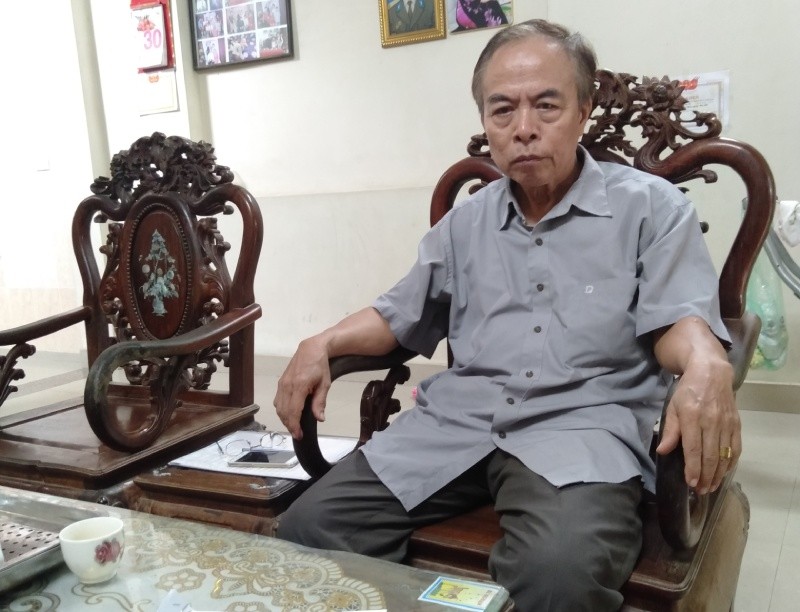 Ông Nguyễn Trung Thắng  - Cựu Chủ tịch UBND xã  Canh Nậu