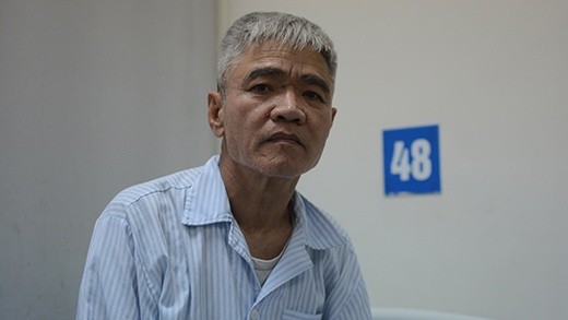 Ông Nguyễn Bạch Nhật – một trong 5 bệnh nhân được quỹ Bảo hiểm y tế chi trả chi phí điều trị lớn nhất