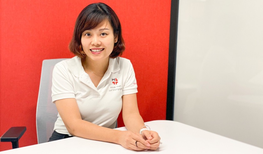 Bà Nguyễn Vân Linh – Giám đốc sáng kiến chiến lược – Giám đốc dự án số hóa quy trình cho vay M+