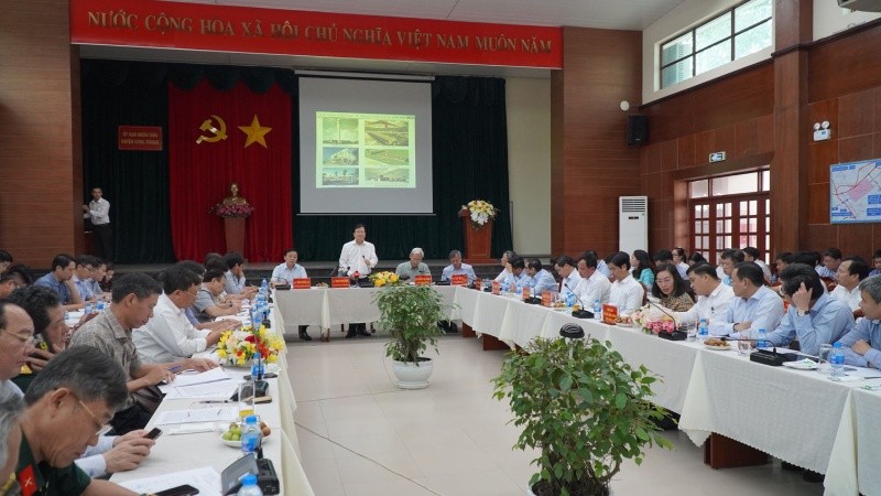 Phó Thủ tướng Chính phủ Trịnh Đình Dũng phát biểu chỉ đạo tại Buổi làm việc với UBND tỉnh Đồng Nai và các Bộ, ngành về việc giải phóng mặt bằng phục vụ Dự án Sân bay Long Thành