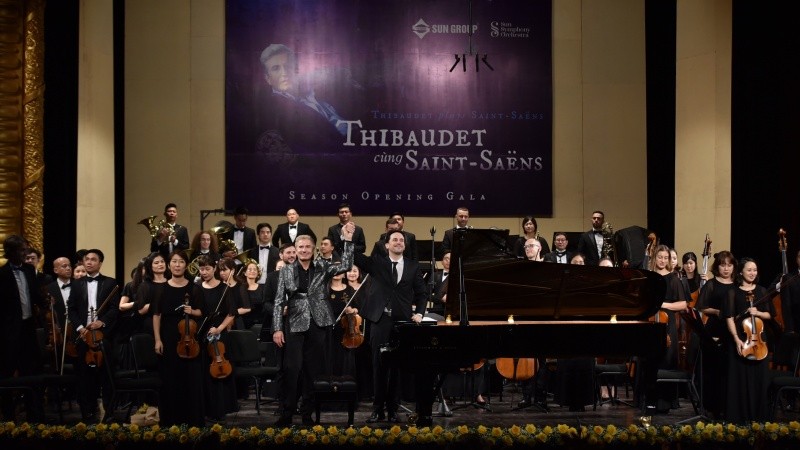 Danh cầm Jean-Yves Thibaudet thăng hoa cùng Dàn nhạc Giao hưởng Mặt Trời 