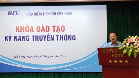 Chủ tịch HĐQT Nguyễn Quang Huy phát biểu khai mạc khóa đào tạo