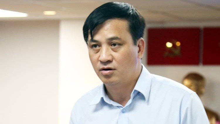 Giám đốc Sở Xây dựng TP HCM Lê Hòa Bình. Ảnh: Trung Sơn/VnExpress
