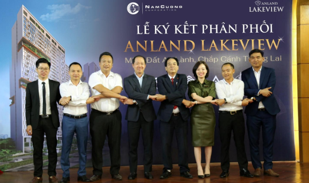 Lễ ký kết phân phối dự án Anland Lakeview đã diễn ra thành công tốt đẹp