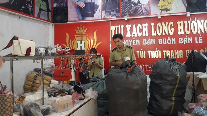 Lực lượng QLTT Hà Nội phát hiện, xử lý hàng giả ở địa bàn huyện Phú Xuyên