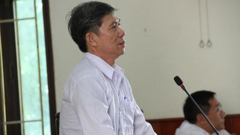 Đối tượng Hồ Minh Khiêm, cựu Trưởng phòng Thanh tra thuế, Cục Thuế tỉnh Bình Định