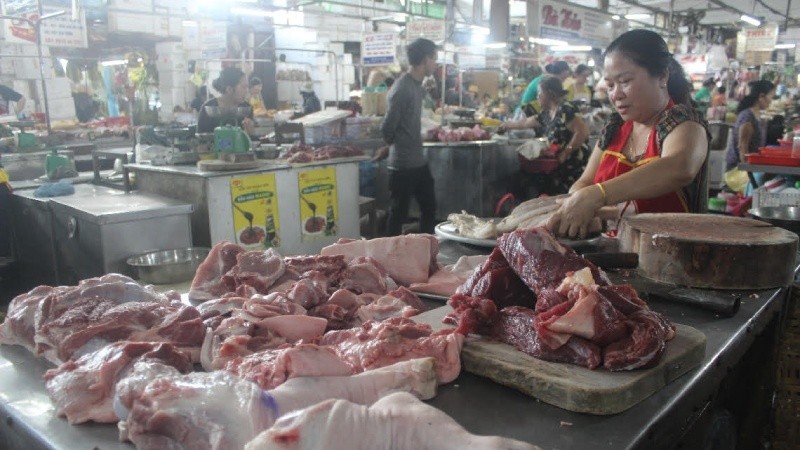 Thịt lợn là mặt hàng đáng chú ý nhất về nguồn cung trong dịp Tết Canh Tý. Ảnh minh họa