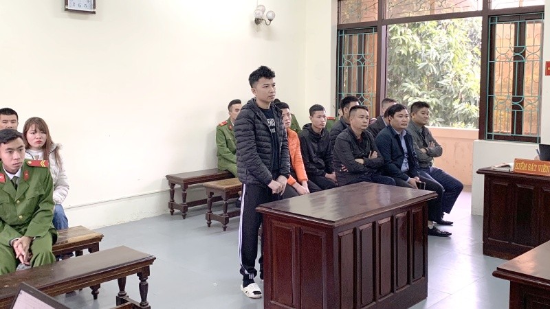 Bị cáo Lam tại phiên phúc thẩm