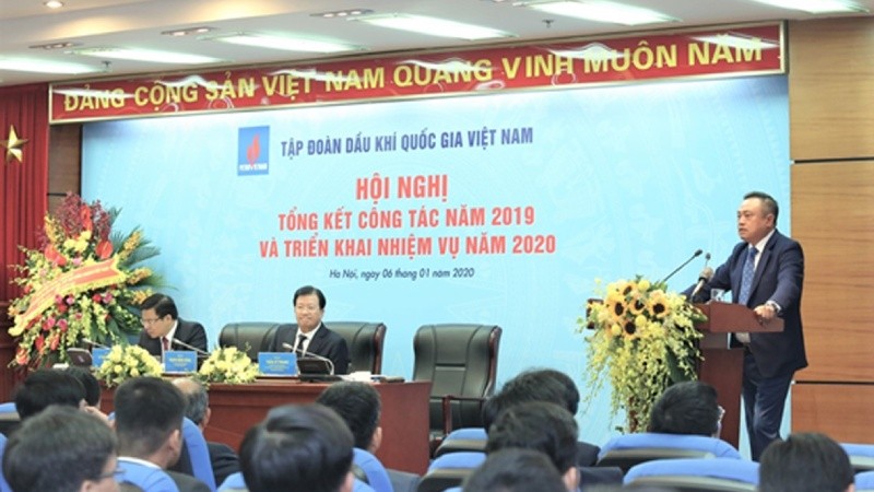 Chủ tịch PVN Trần Sỹ Thanh cam kết sẽ nỗ lực hoàn thành các chỉ tiêu năm 2020