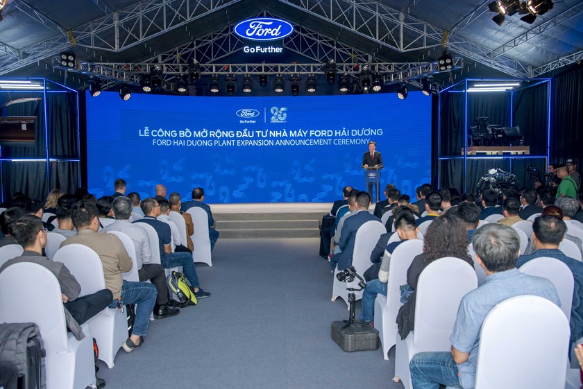 Ford Việt Nam công bố gói 82 triệu USD đầu tư mở rộng nhà máy Hải Dương