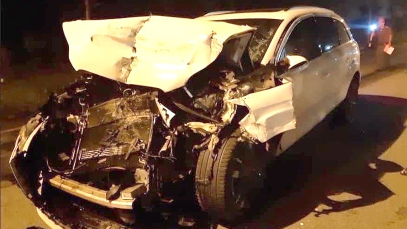 Chiếc xe hai lần “gặp nạn” sau khi tham gia bảo hiểm tại PTI.