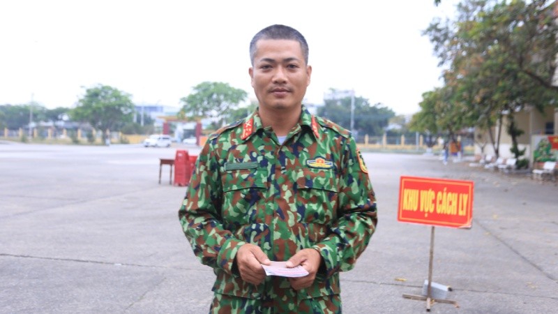 Đại úy Võ Mai Bình.