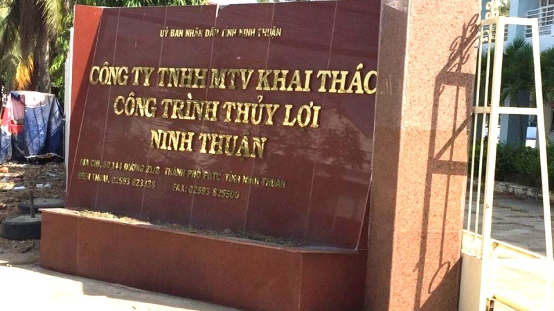 Công ty TNHH MTV Khai thác công trình thủy lợi Ninh Thuận