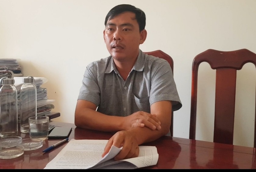 Ông Nguyễn Văn Khương – Phó Chủ tịch xã Xuân Quang 2 cho biết đã kiểm điểm, xin lỗi trước nhân dân sau khi xảy ra vụ việc