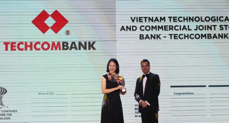 Techcombank được HR Asia Magazine vinh danh "Nơi làm việc tốt nhất châu Á"