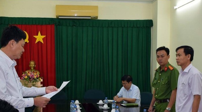 Cơ quan CSĐT Bộ Công an công bố lệnh bắt bị can Trần Văn Tâm