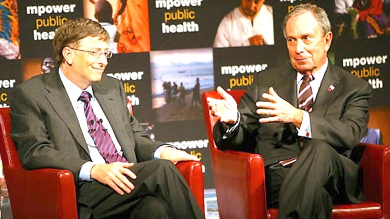 Billgate và Bloomberg cam kết chi hơn 1 tỷ đô la Mỹ cho hoạt động chống thuốc lá toàn cầu
