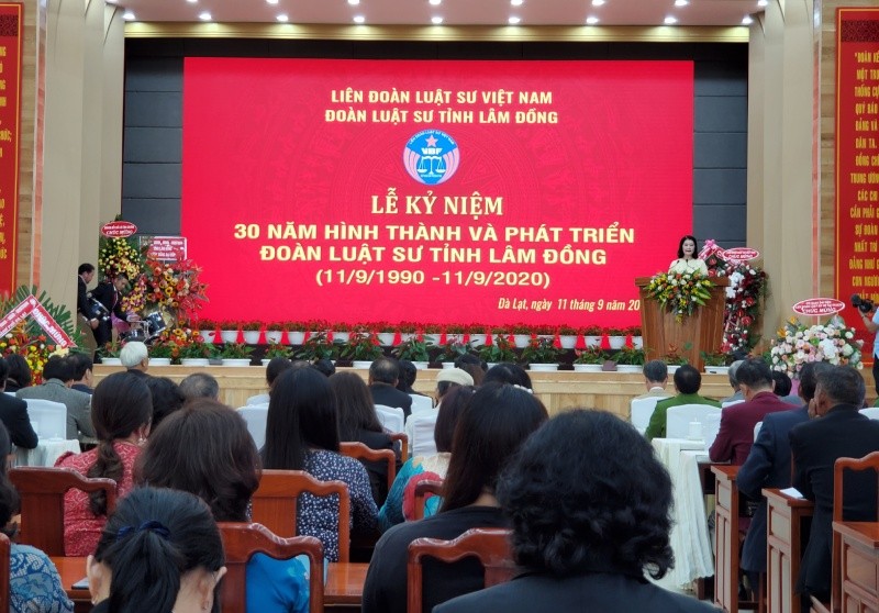 Toàn cảnh lễ kỷ niệm 30 năm ĐLS tỉnh Lâm Đồng