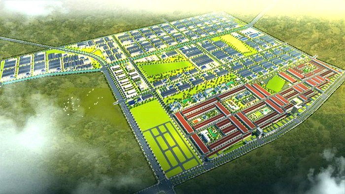 Mô hình dự án KĐT Thuận Thành 3.