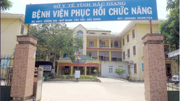 Bệnh viện Phục hồi chức năng tỉnh Bắc Giang.