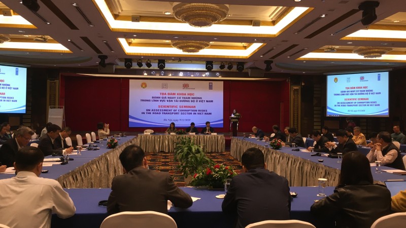 Hội thảo do Thanh tra Chính phủ, Thanh tra Bộ GTVT và UNDP Việt Nam tổ chức.