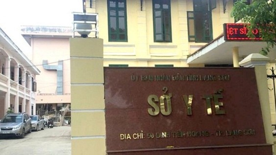 Trụ sở Sở Y tế tỉnh Lạng Sơn.